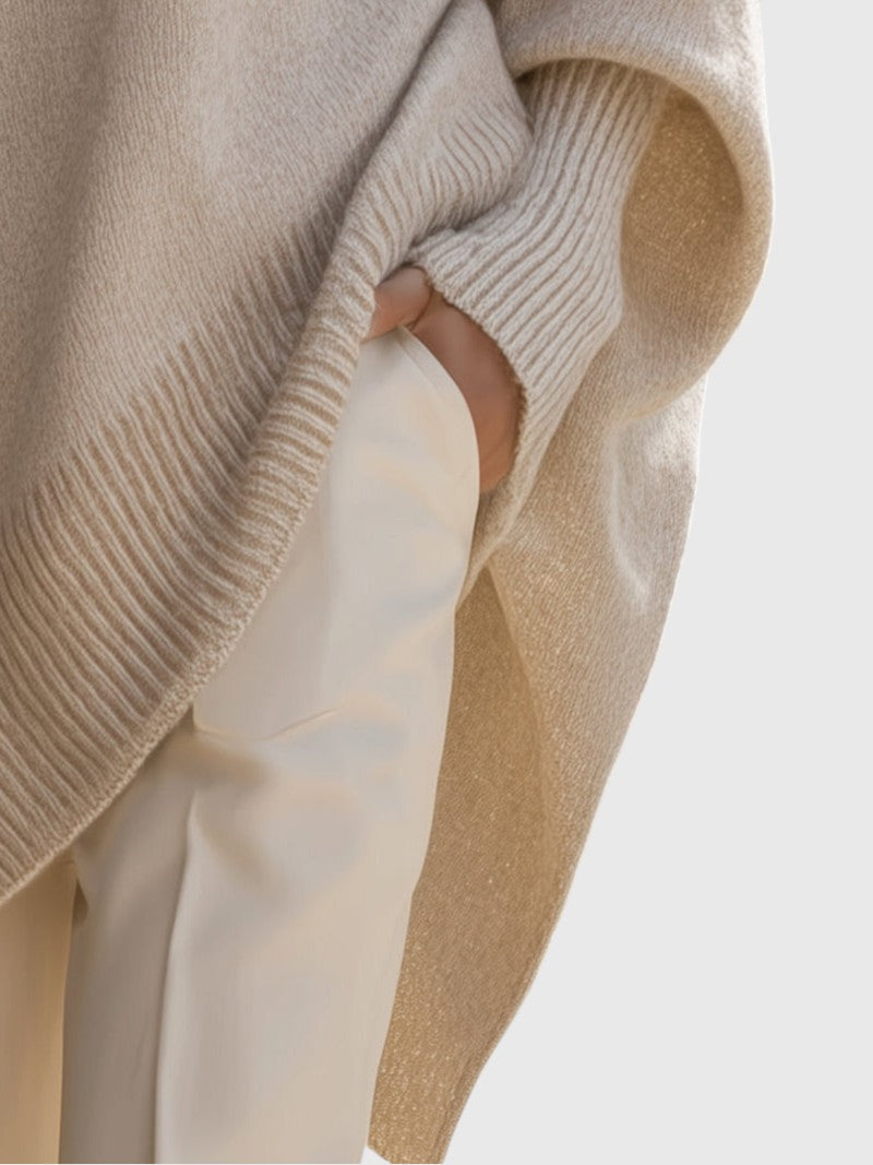 Kimia – Oversized Knitted Round Neck Jumper