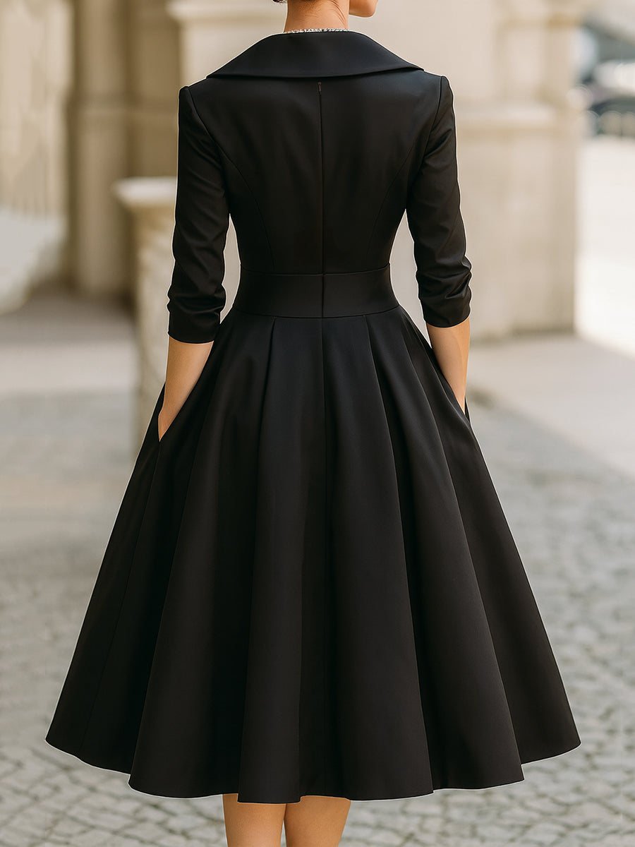 ALICJA | Elegáns midi ruha