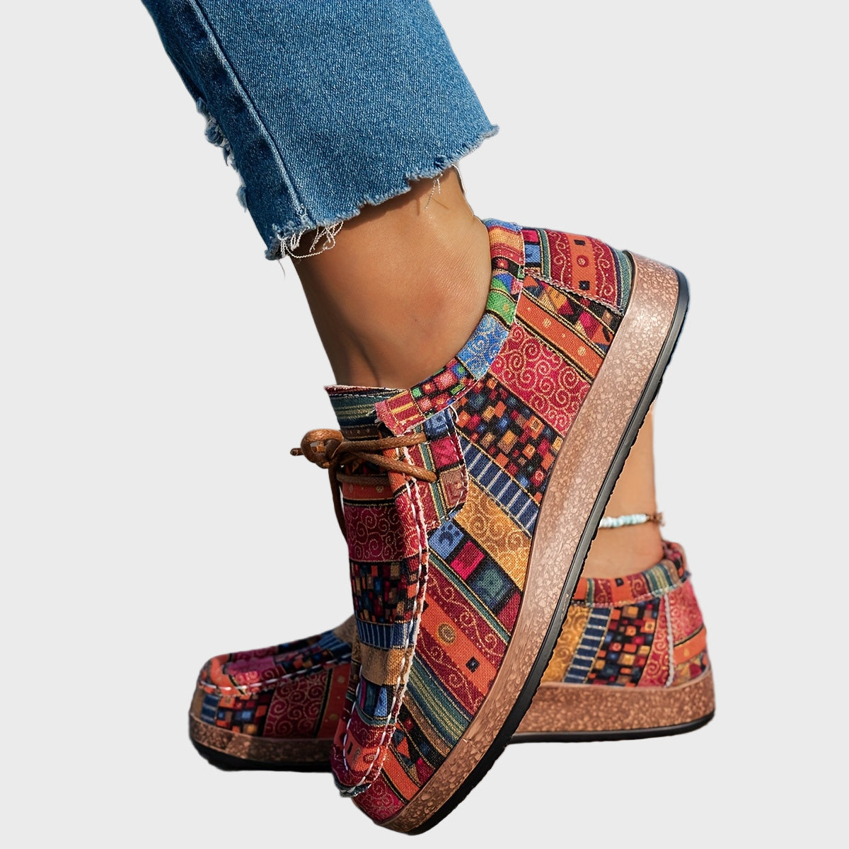 Színes Boho Cipők