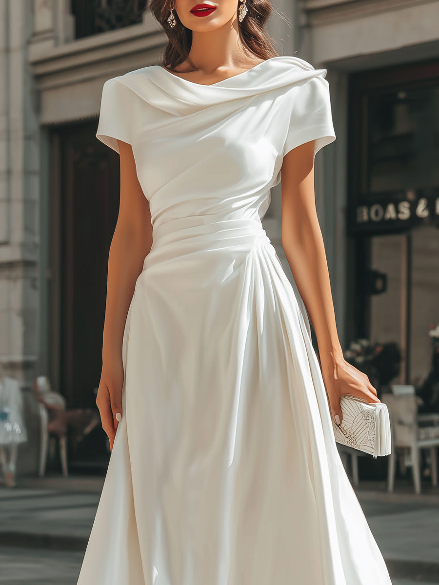 CELESTINA | Drapált midi