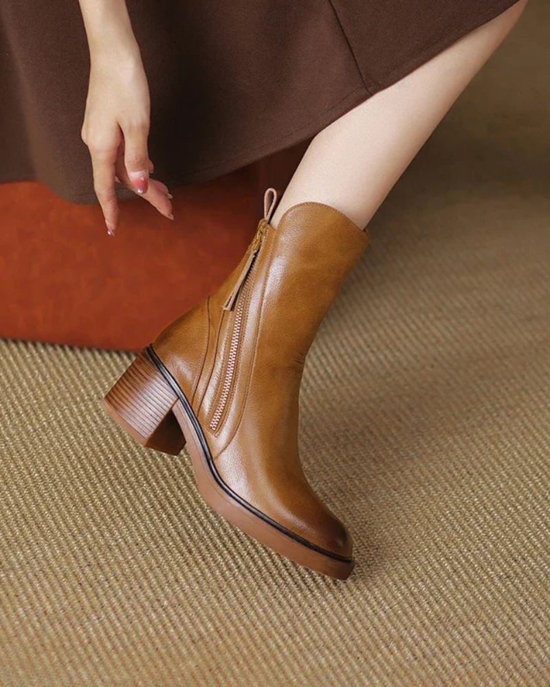 Ramona | Garciela Elegant Leather Boots