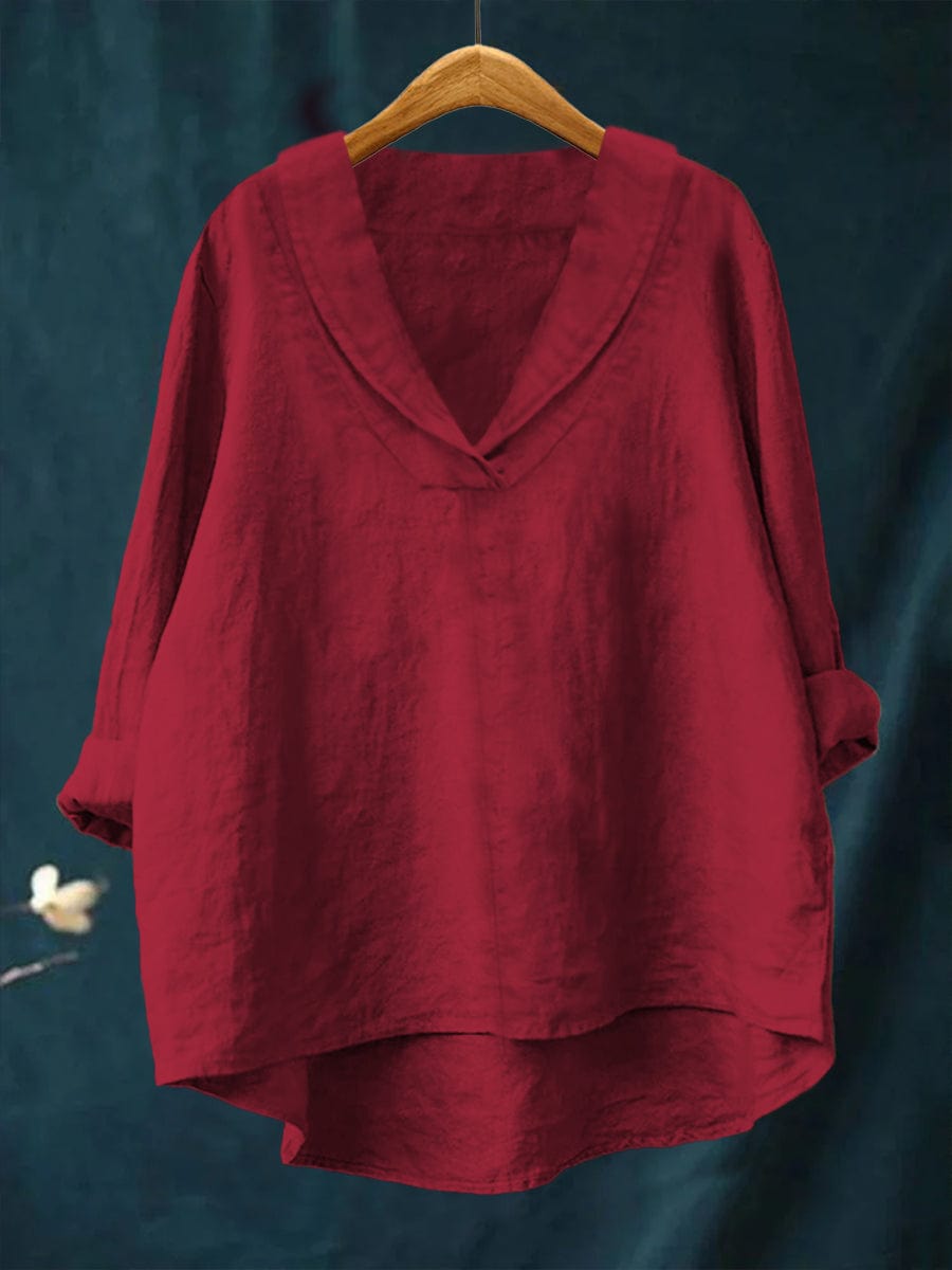 Samanta | Elegáns Nyári Ing Vászonból