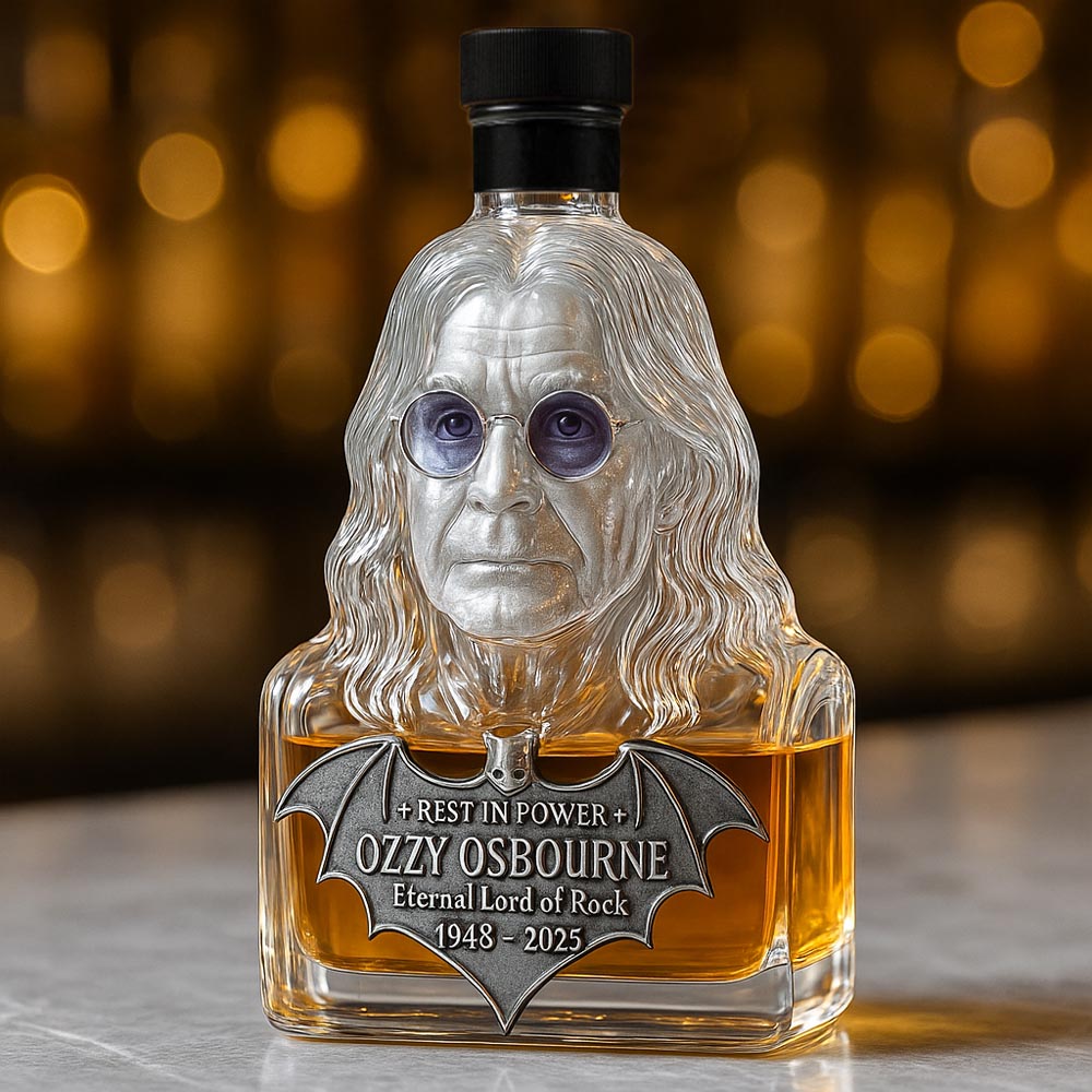 Bottled Up — A Whiskey Bottle in Honour of Ozzy Osbourne