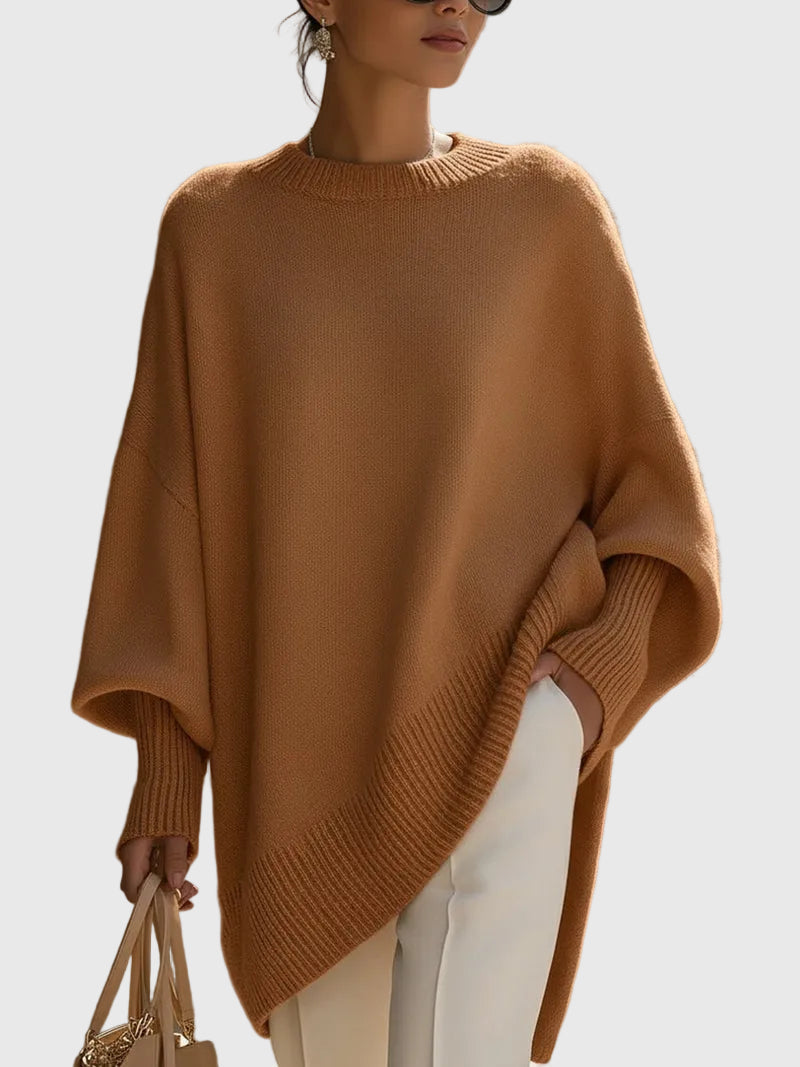 Kimia – Oversized Knitted Round Neck Jumper