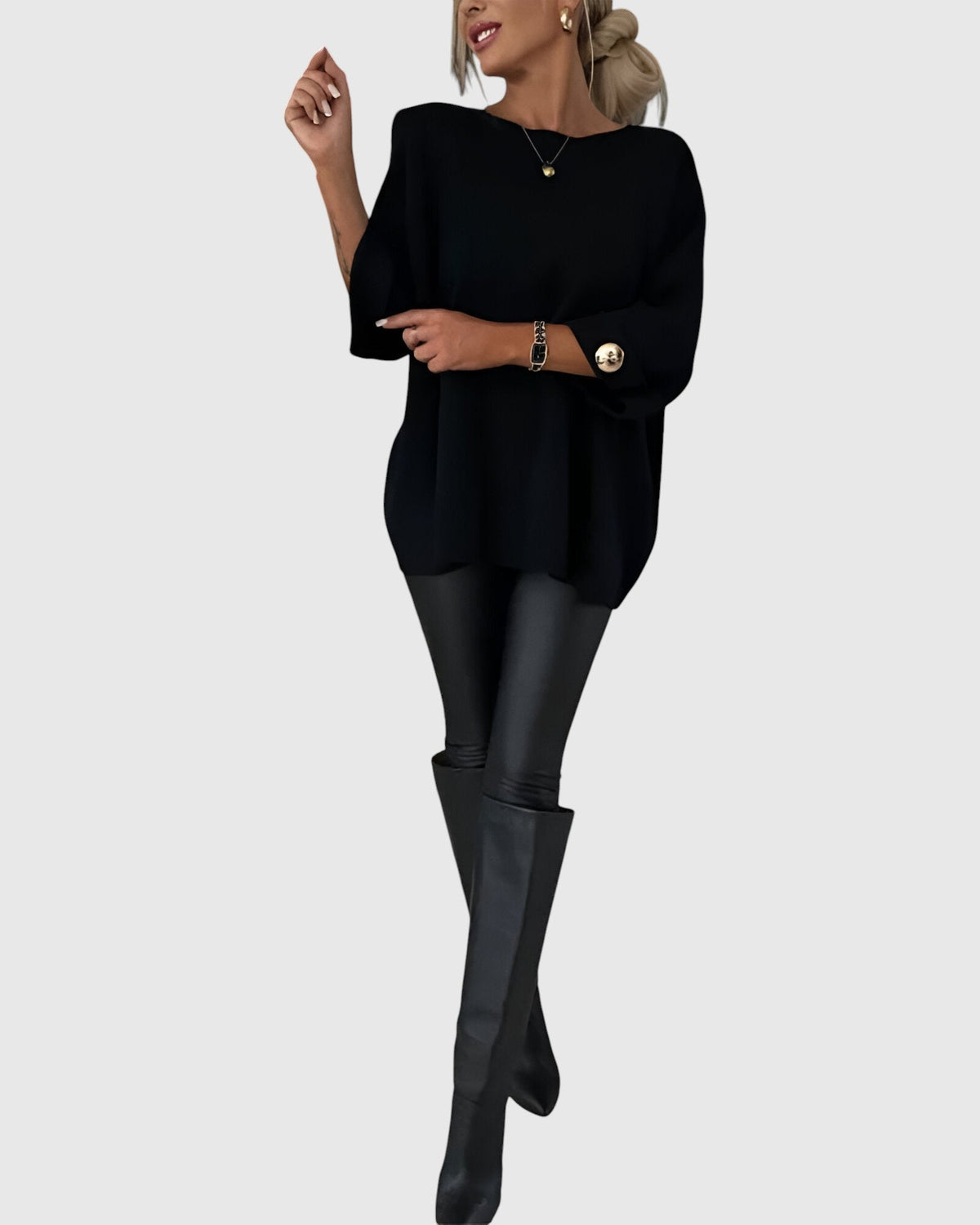 Janel – Elegant everyday pullover