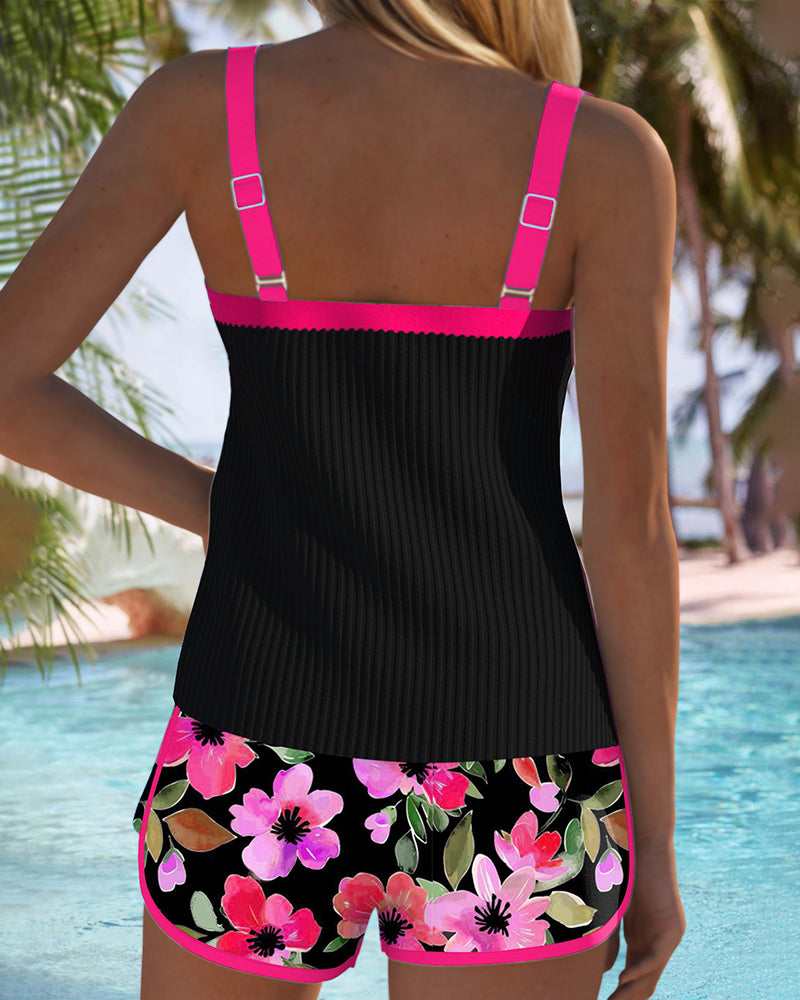 Laluna® | Two-piece elegant tankini set