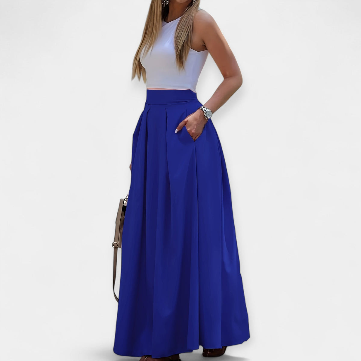 Stylish midi skirt