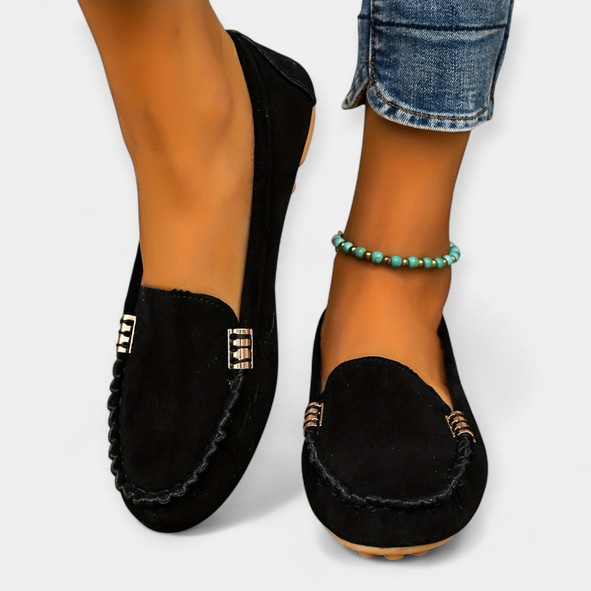 Loafer fém részletekkel