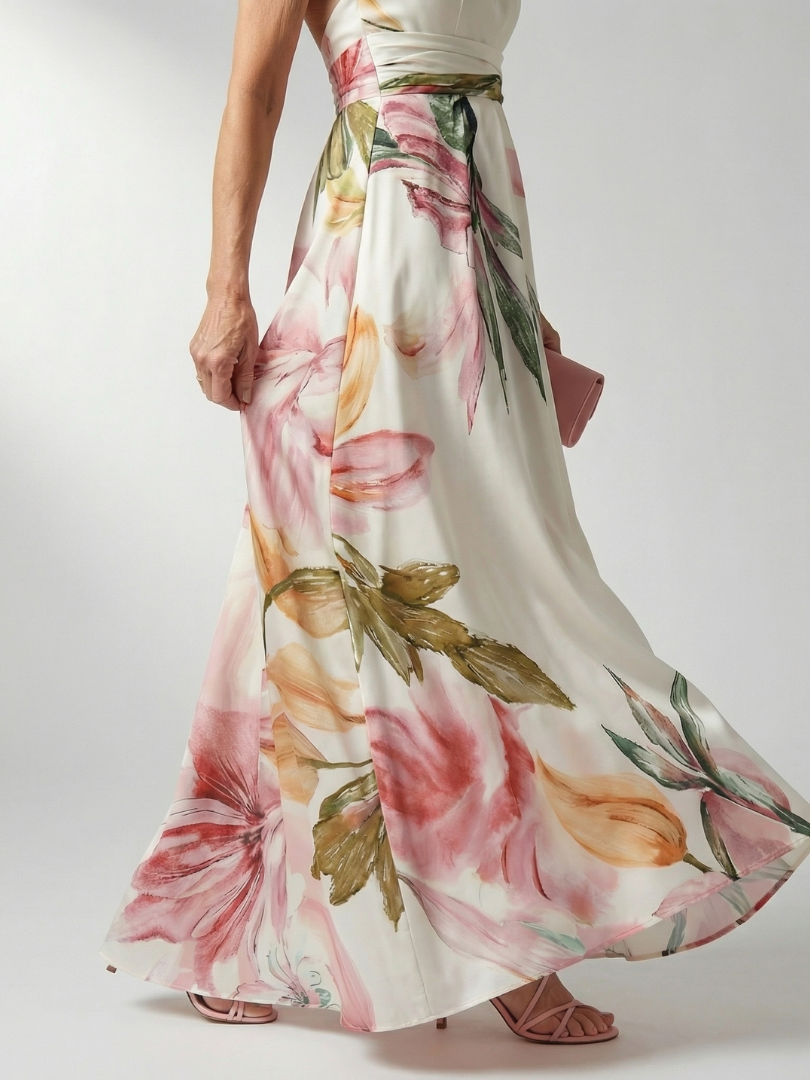 Emilia | Floral Print Maxi Dress