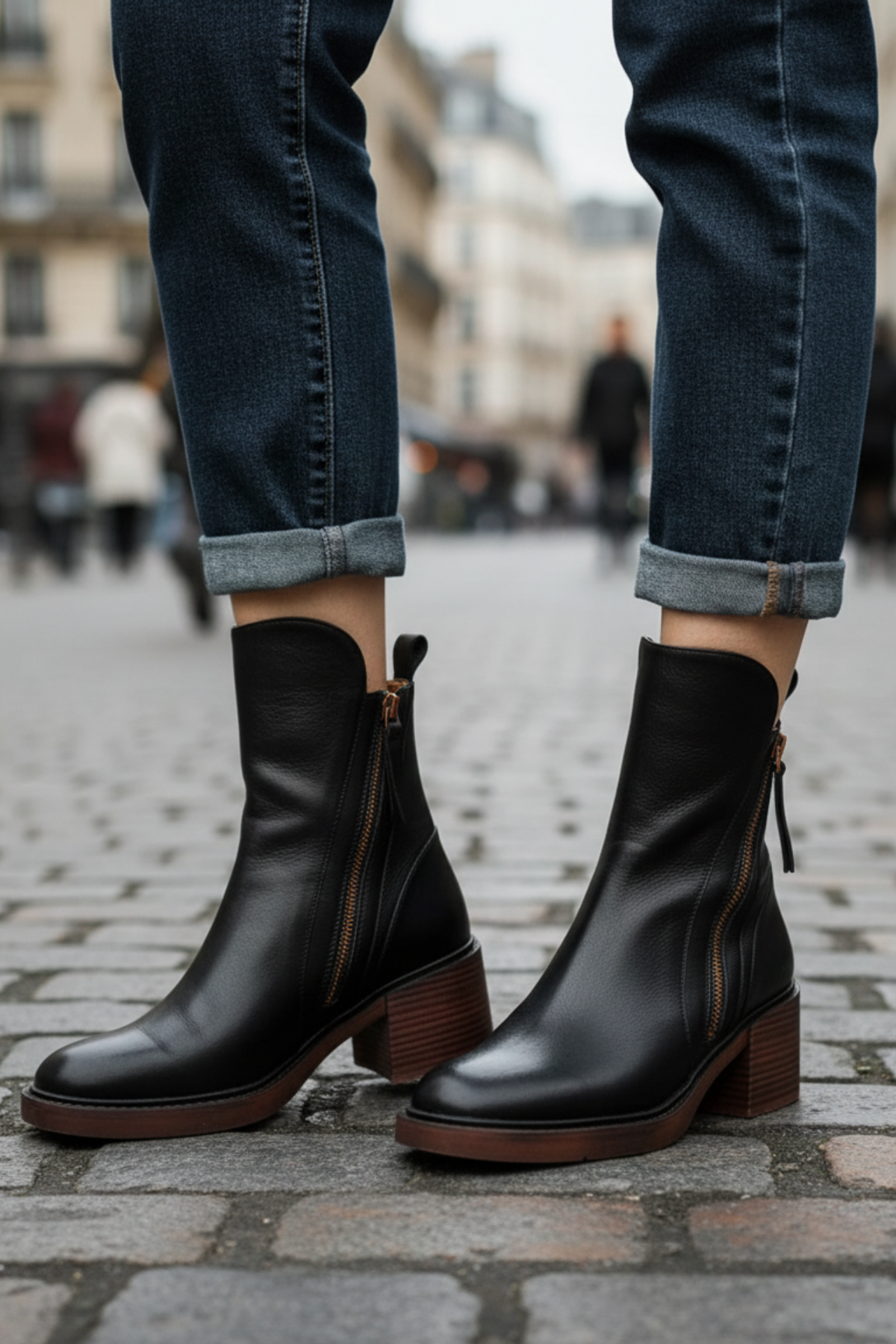 Ramona | Garciela Elegant Leather Boots