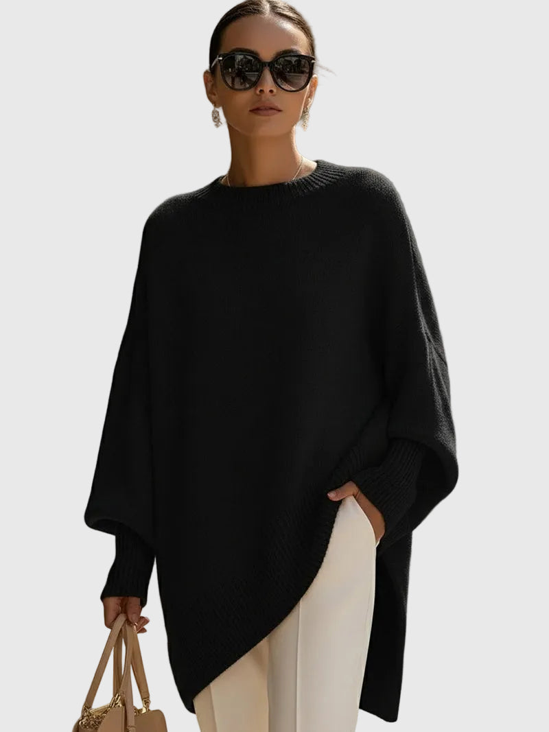 Kimia – Oversized Knitted Round Neck Jumper