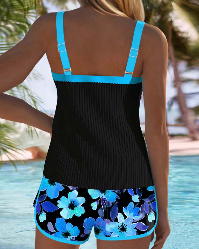 Laluna® | Two-piece elegant tankini set