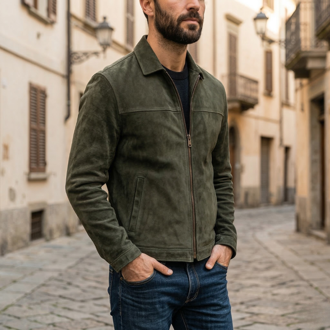 Alessio Testhezálló Bőrdzseki