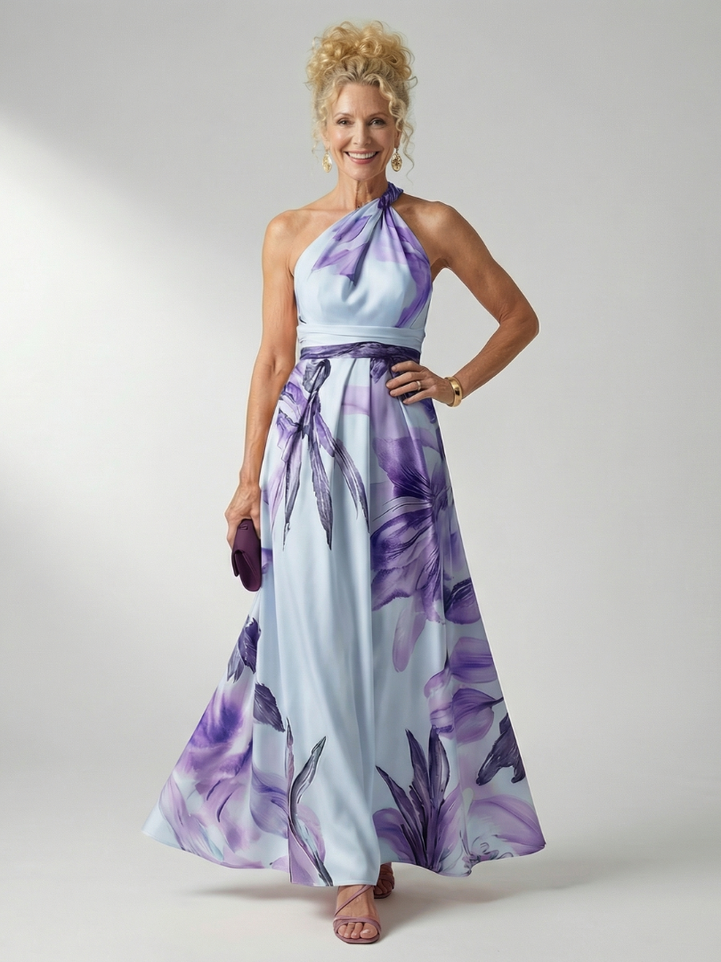 Emilia | Floral Print Maxi Dress