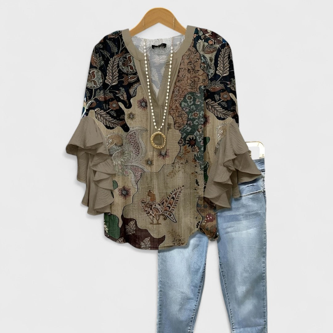 Elizabeth - Summer Casual Blouse