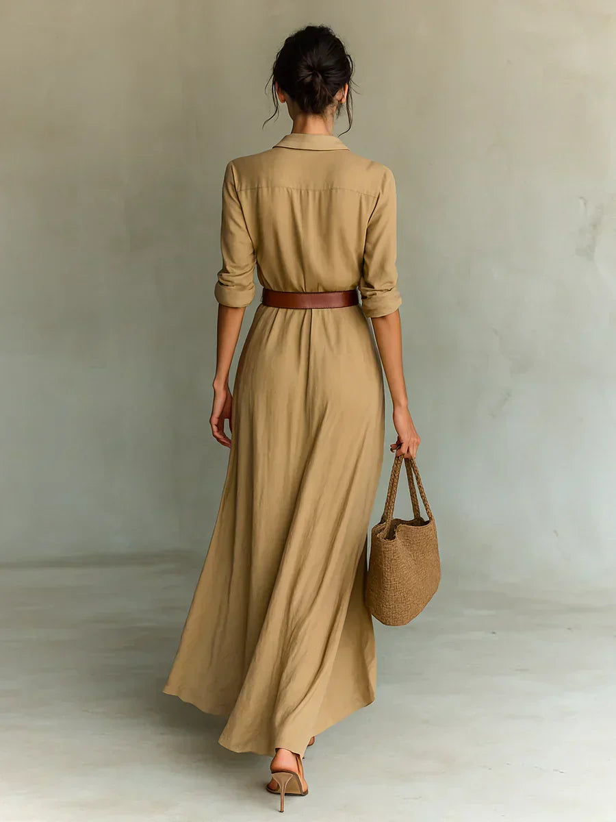 Camille™ | Maxi Ruha Reverssel és Derékövekkel