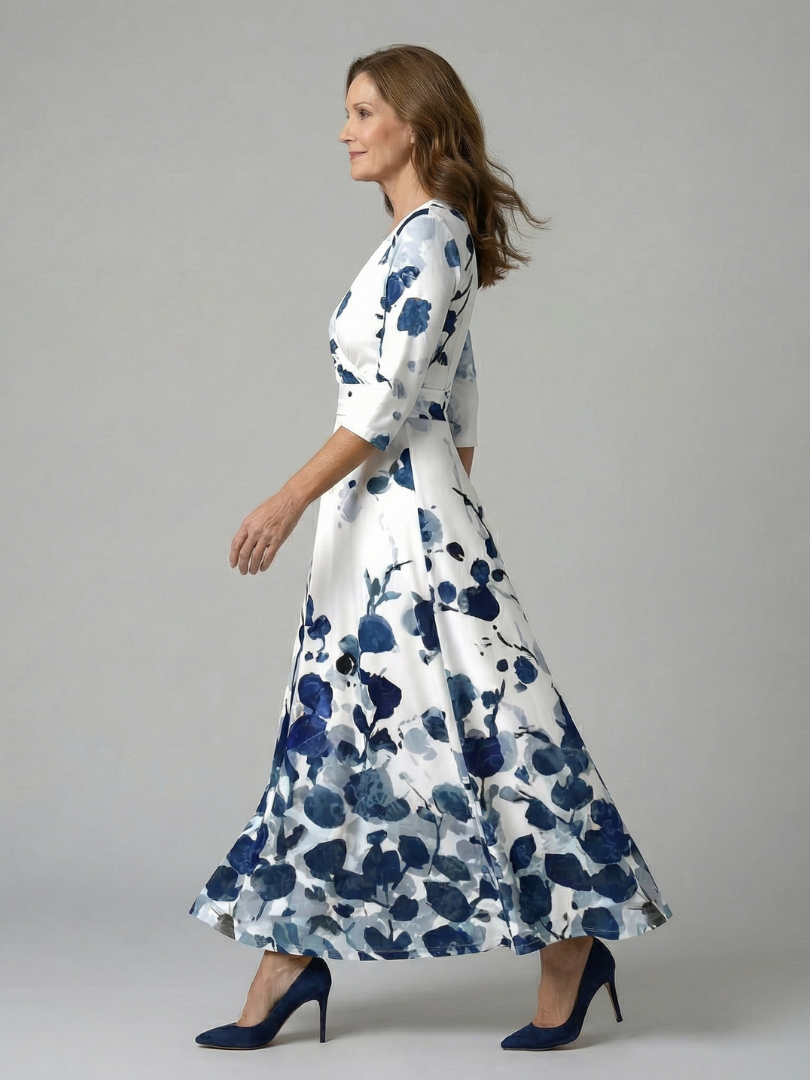 Joanna | Midi Ruha Kereszt Dekoltázs