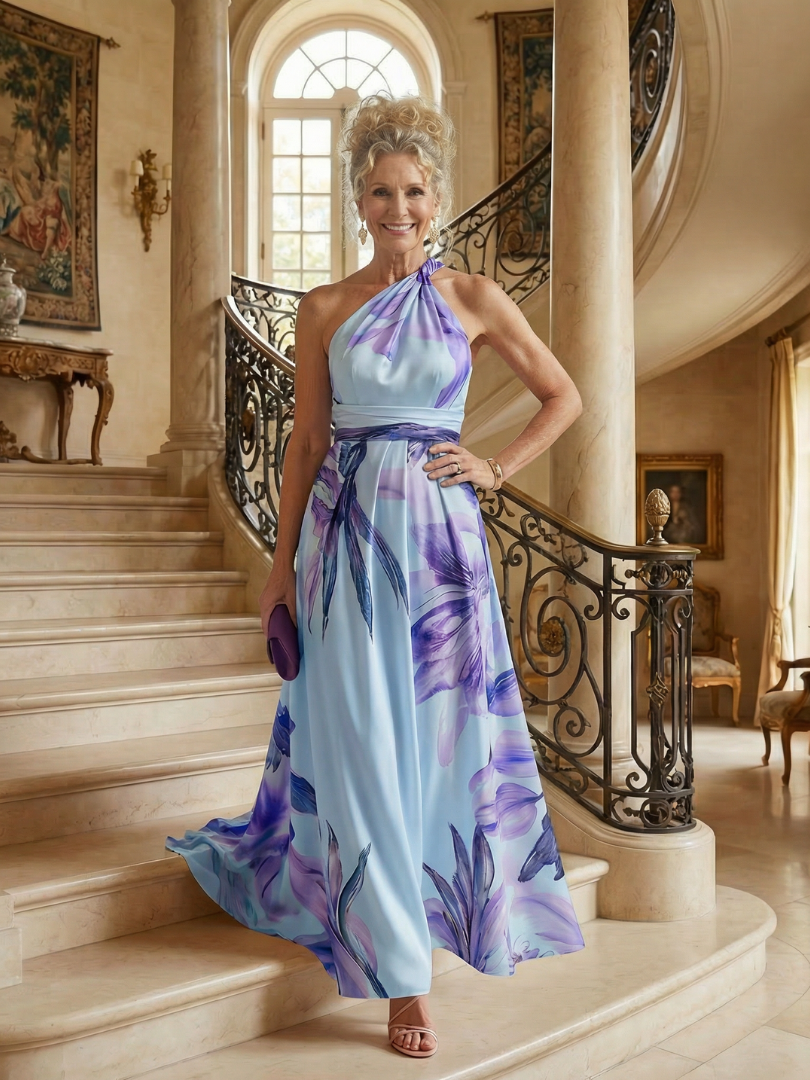 Emilia | Floral Print Maxi Dress
