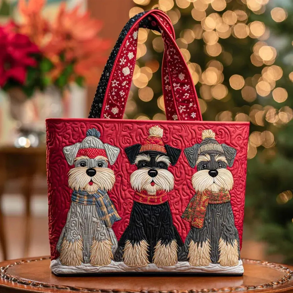 Schnauzer - Stylish Quilted Bag