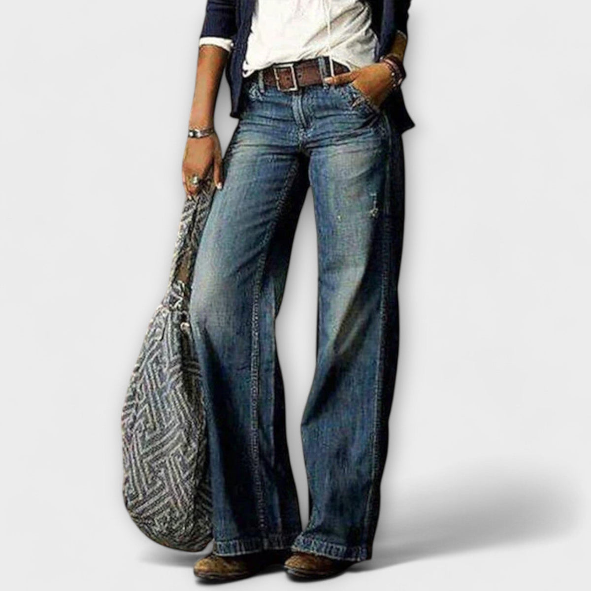 Cess – Wide-leg jeans