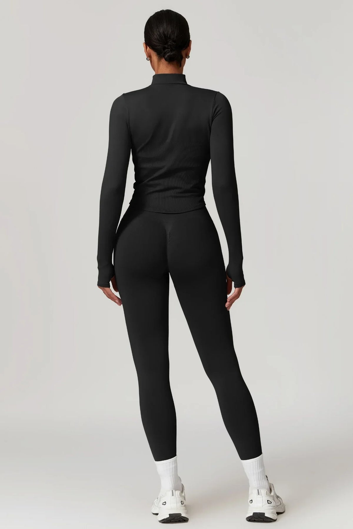 Chloe – Cipzáras sportdzseki (fekete)