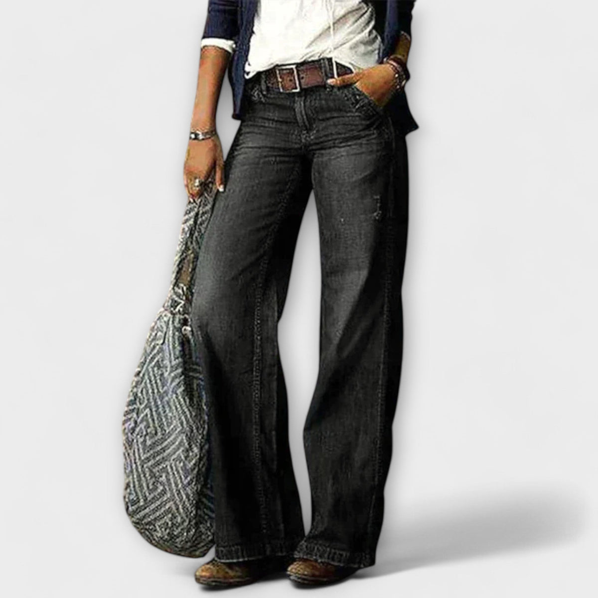 Cess – Wide-leg jeans