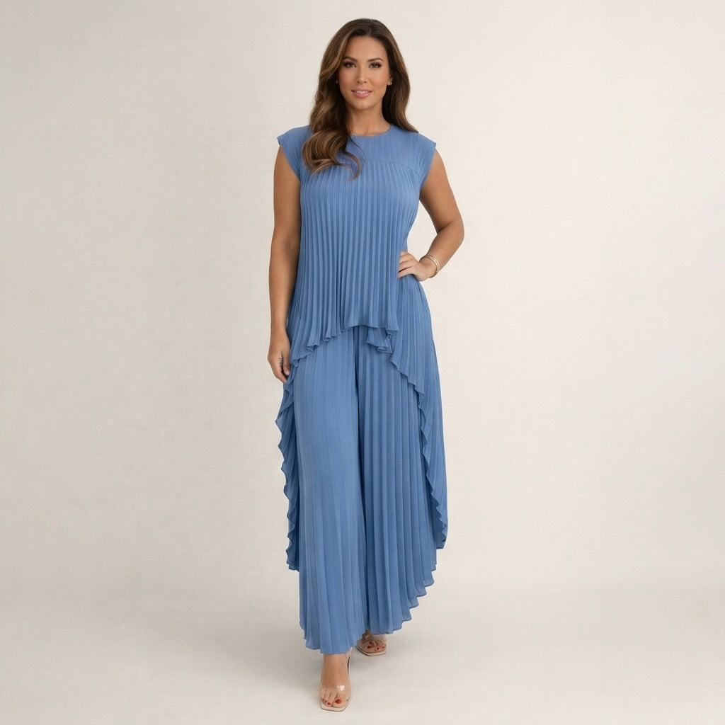 Halina | Elegáns Pliszes Szett