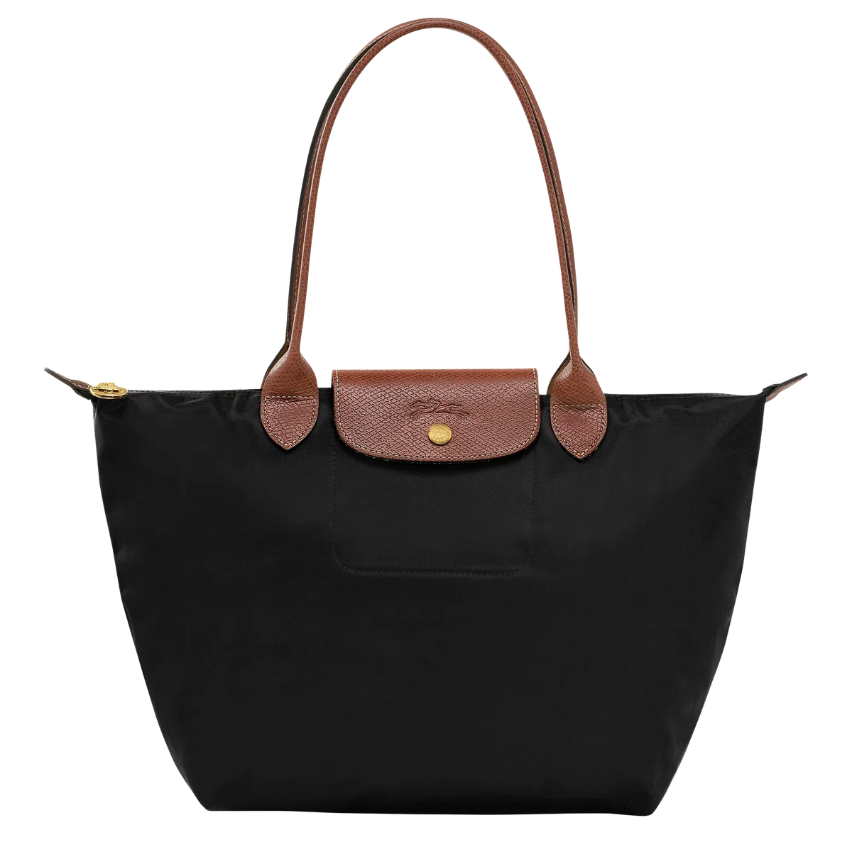 Longchamp - Közepes Le Pliage Tote, Fekete
