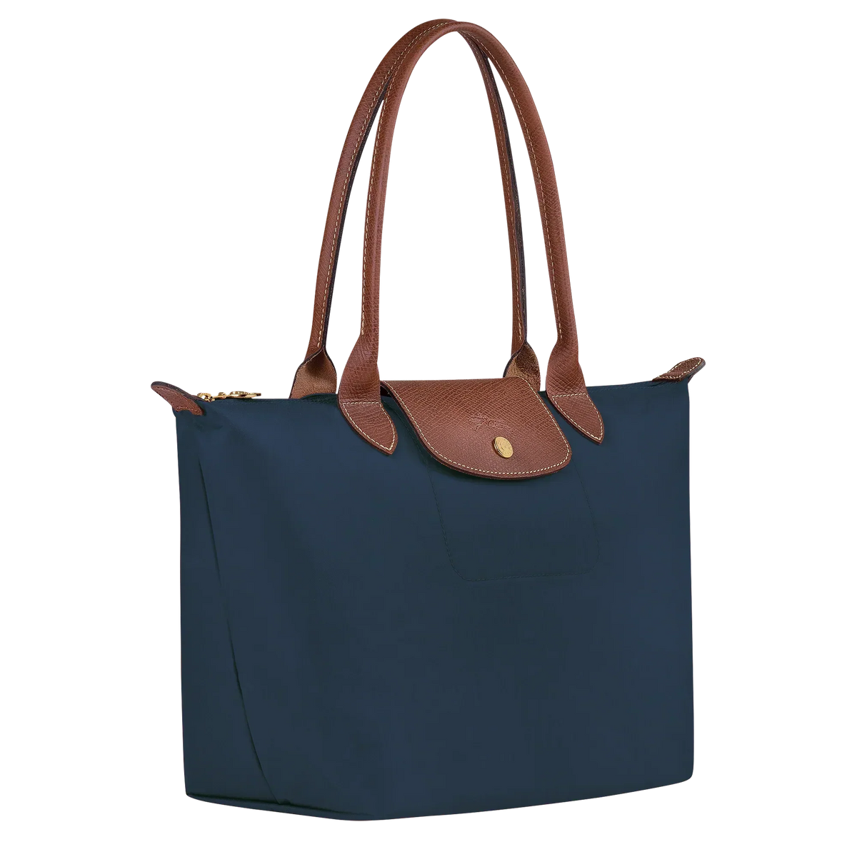Longchamp - Medium Le Pliage Tote, Navy Blue
