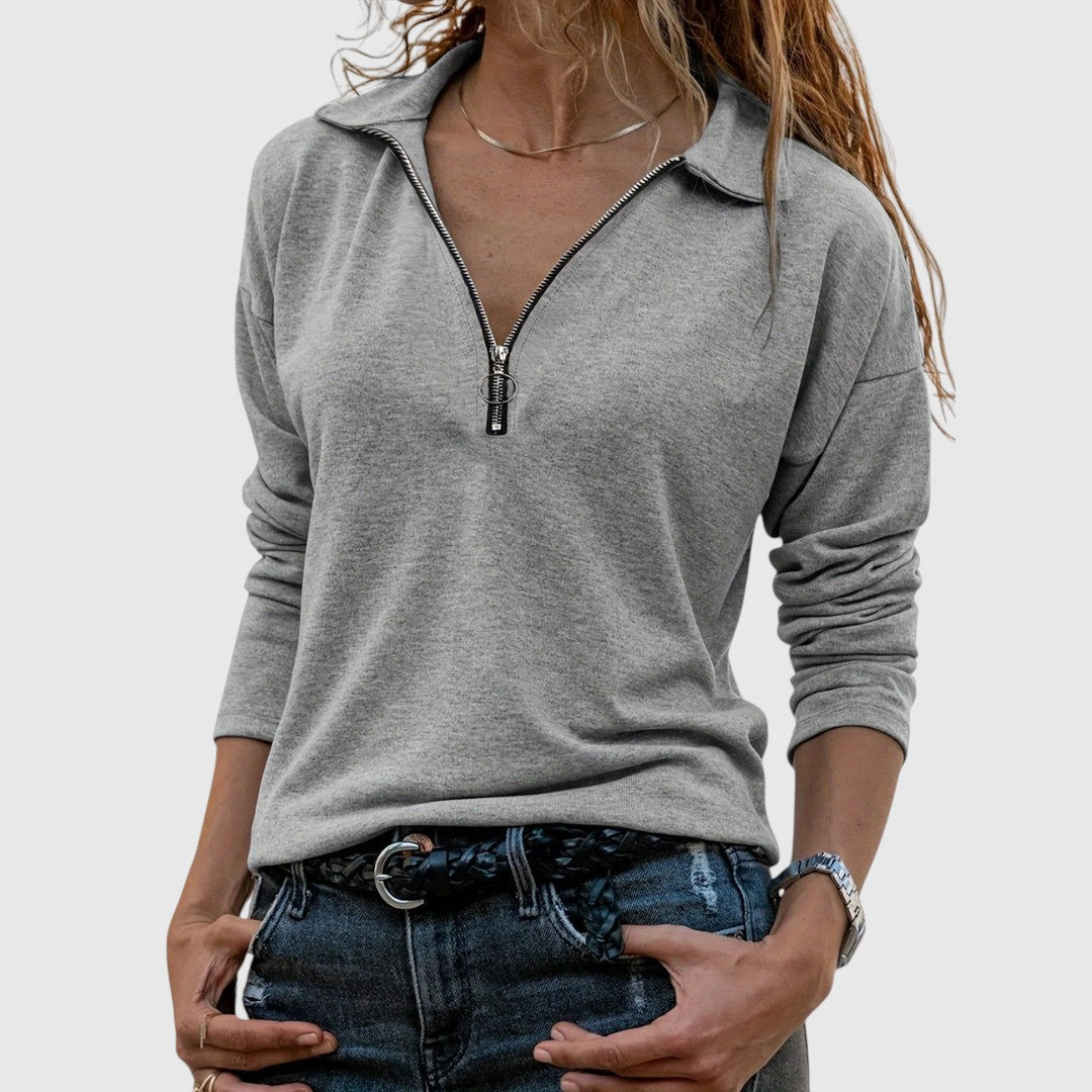 Nadine - Women's half-zip jumpers