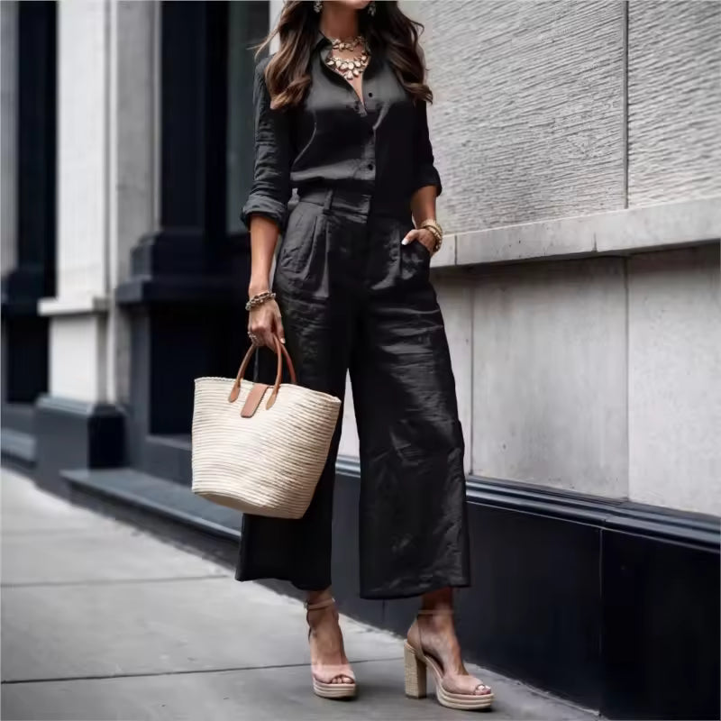 Noor™ || Casual Set with Trousers