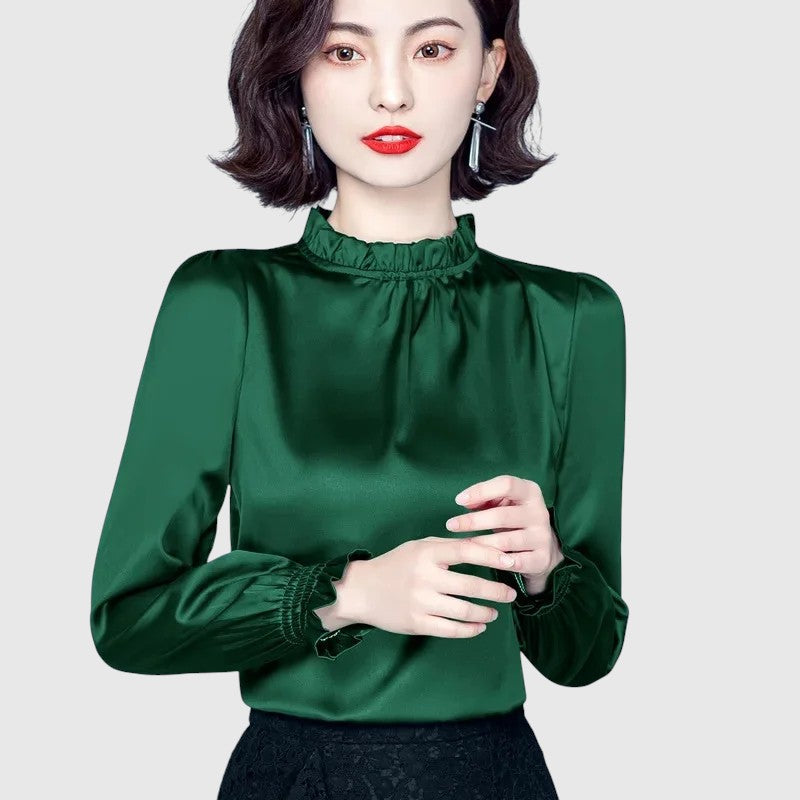 Jana - Elegant silk blouse