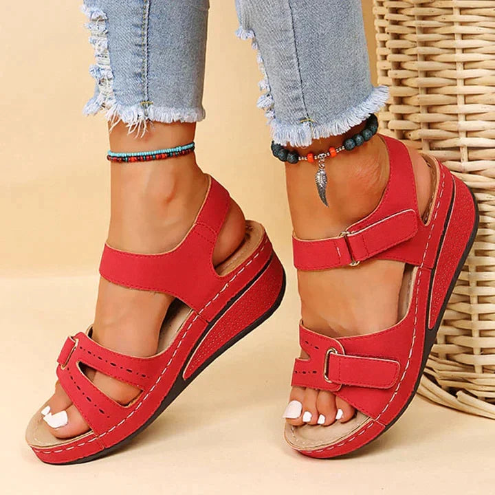 Comfortable Orthopedic Heeled Sandals