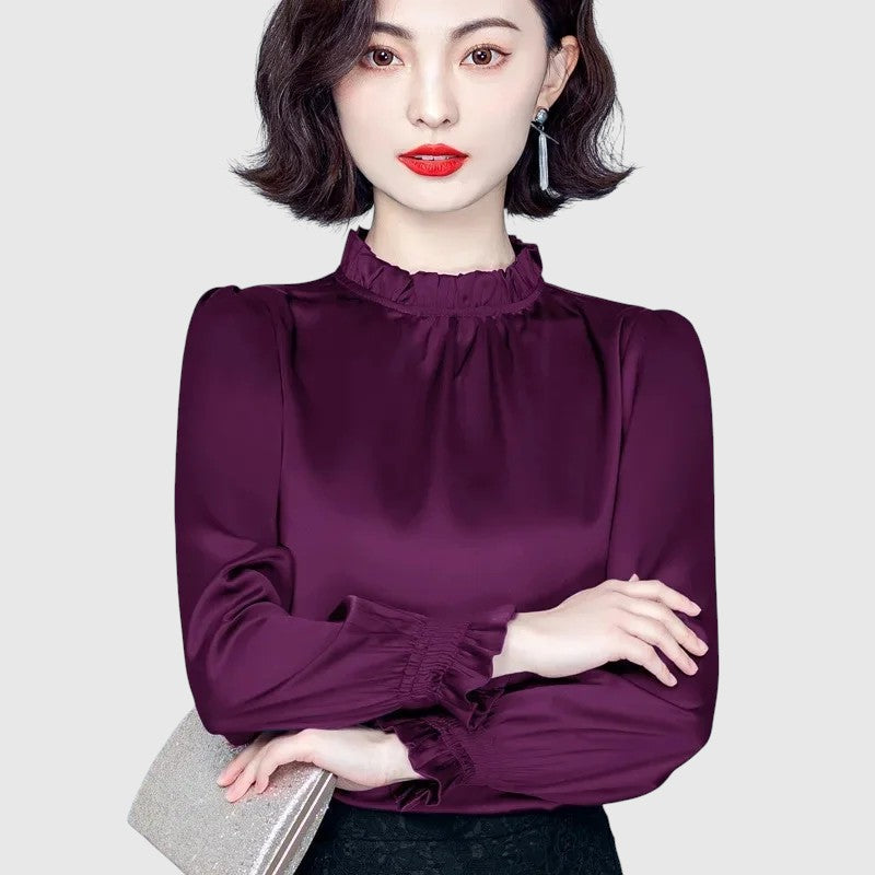 Jana - Elegant silk blouse