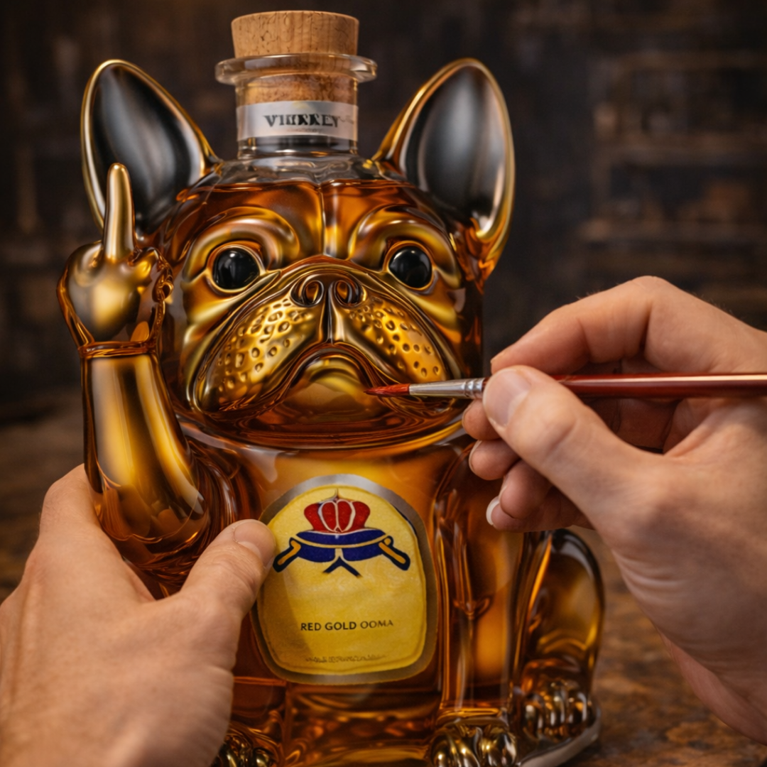 Whisky üveg - Kutya kiadás