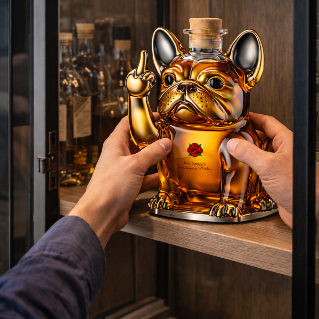 Whisky üveg - Kutya kiadás