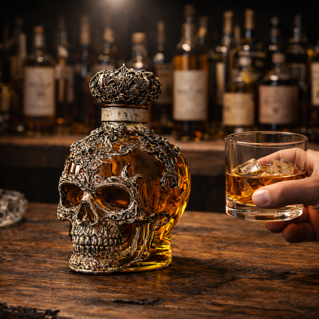 Whisky Üveg - Koponya Kiadás