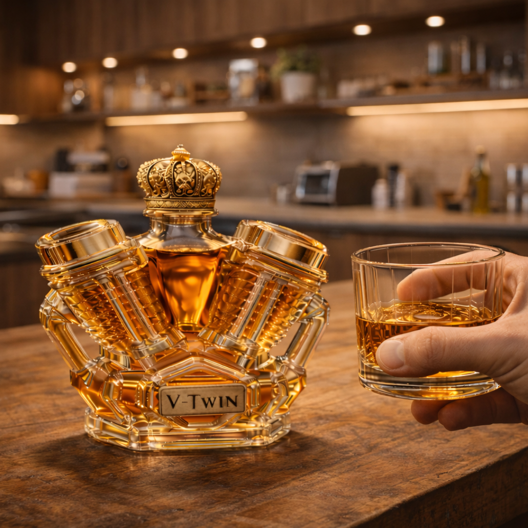 Whiskey Bottle - V8 Edition