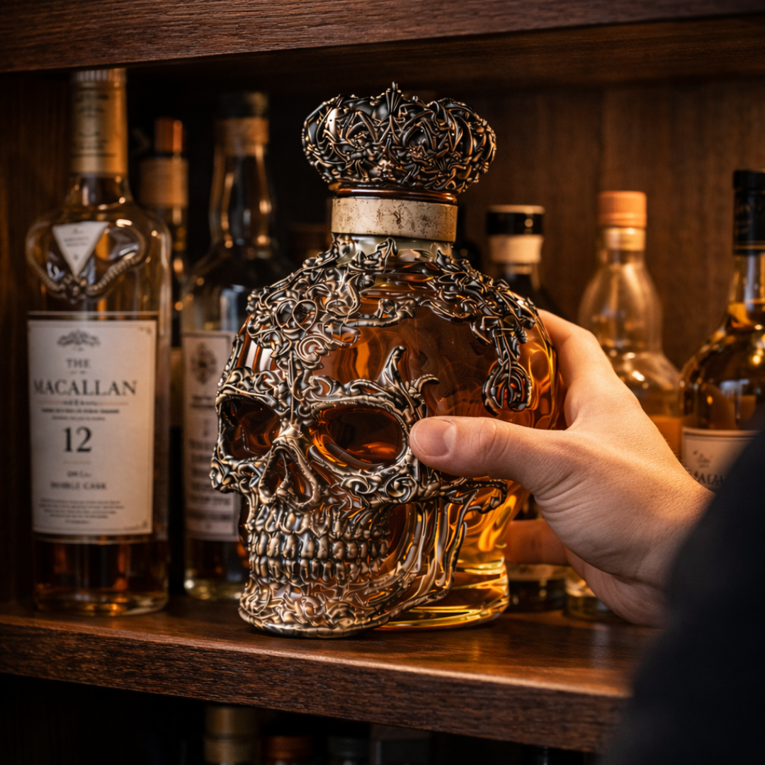 Whisky Üveg - Koponya Kiadás