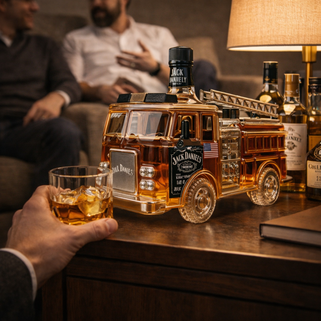 Jack Daniel's Whisky Üveg - Tűzoltó Kiadás