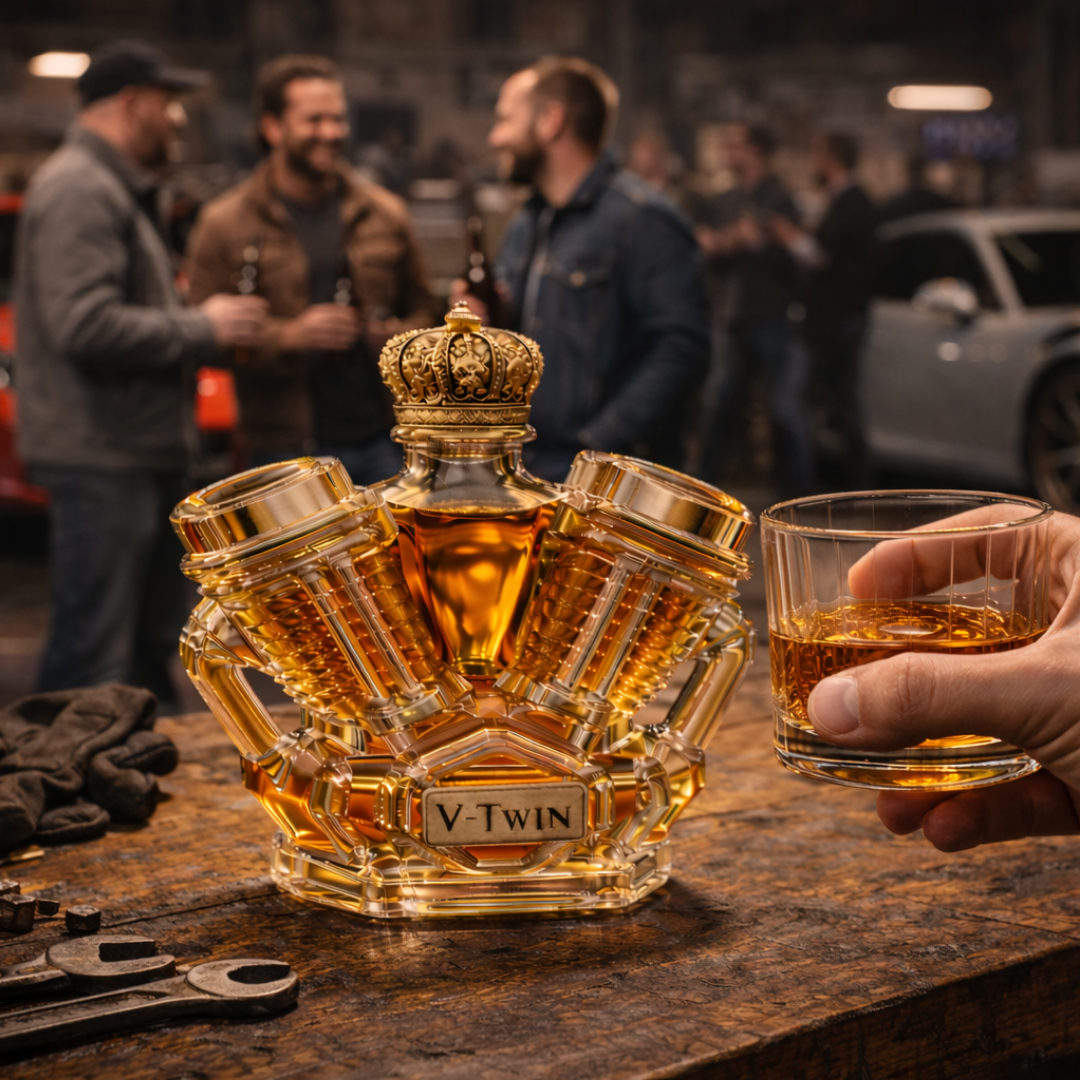 Whiskey Bottle - V8 Edition