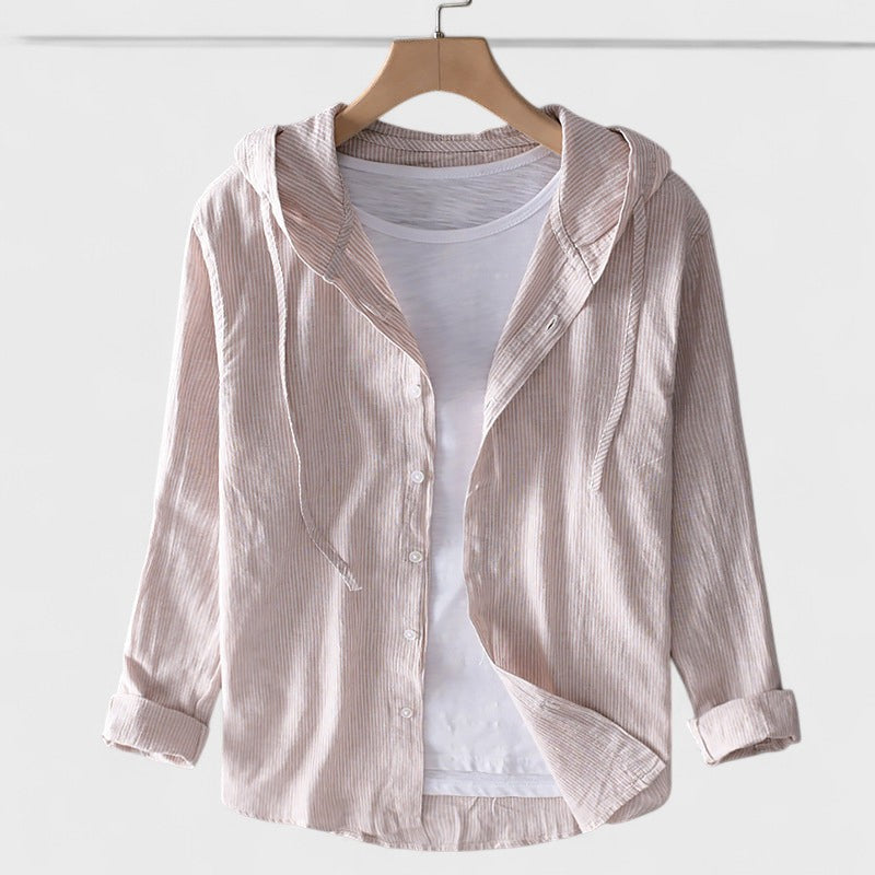 Alena - Lightweight hooded blouse