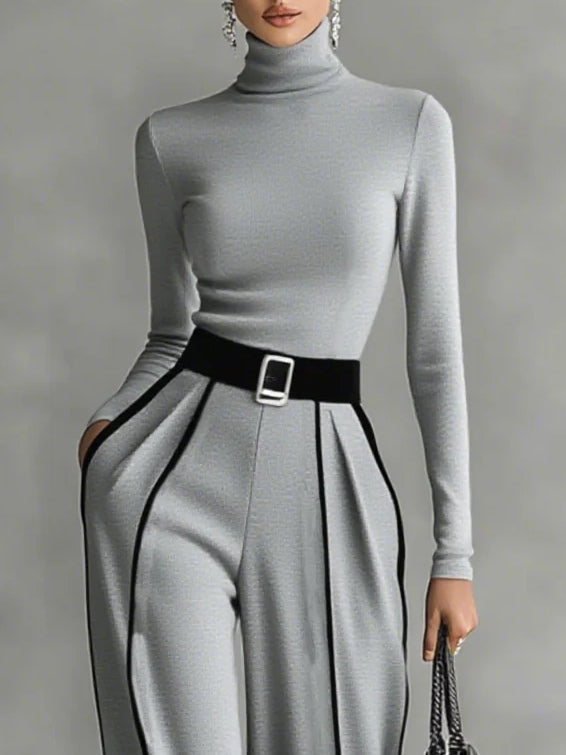Vera™ || Elegant szett kontrasztos részletekkel