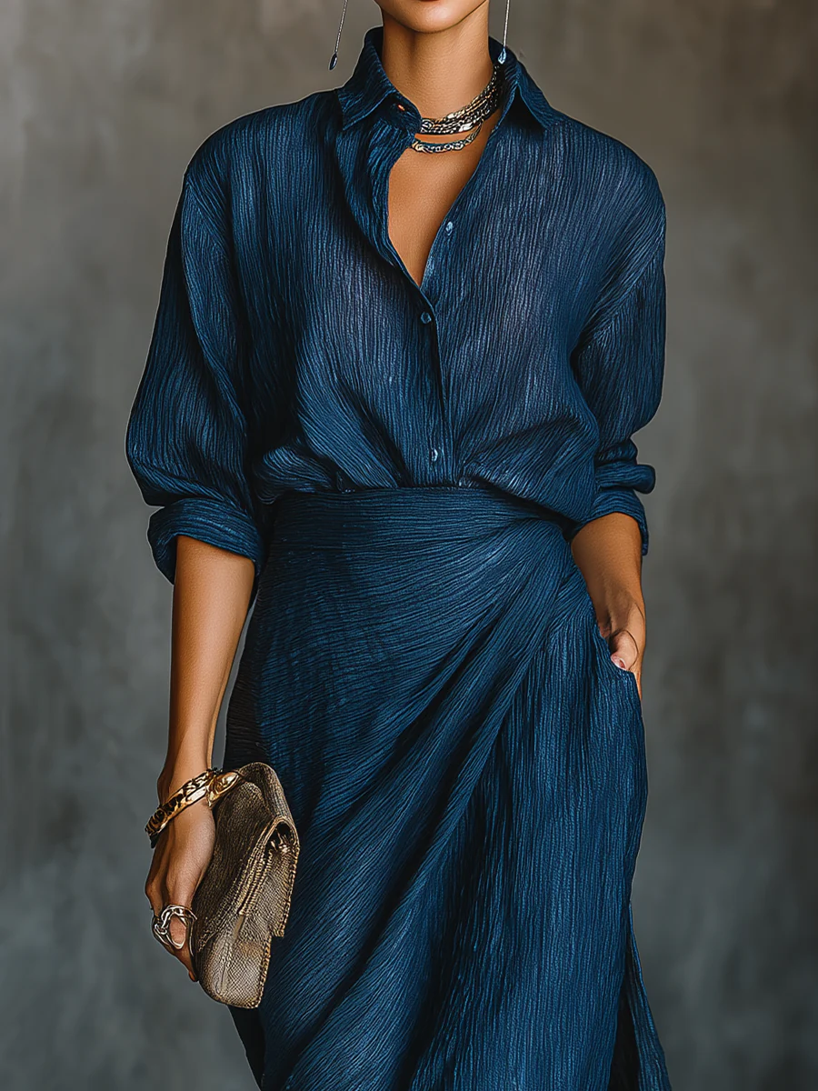 Sara™ || Elegant set with long skirt