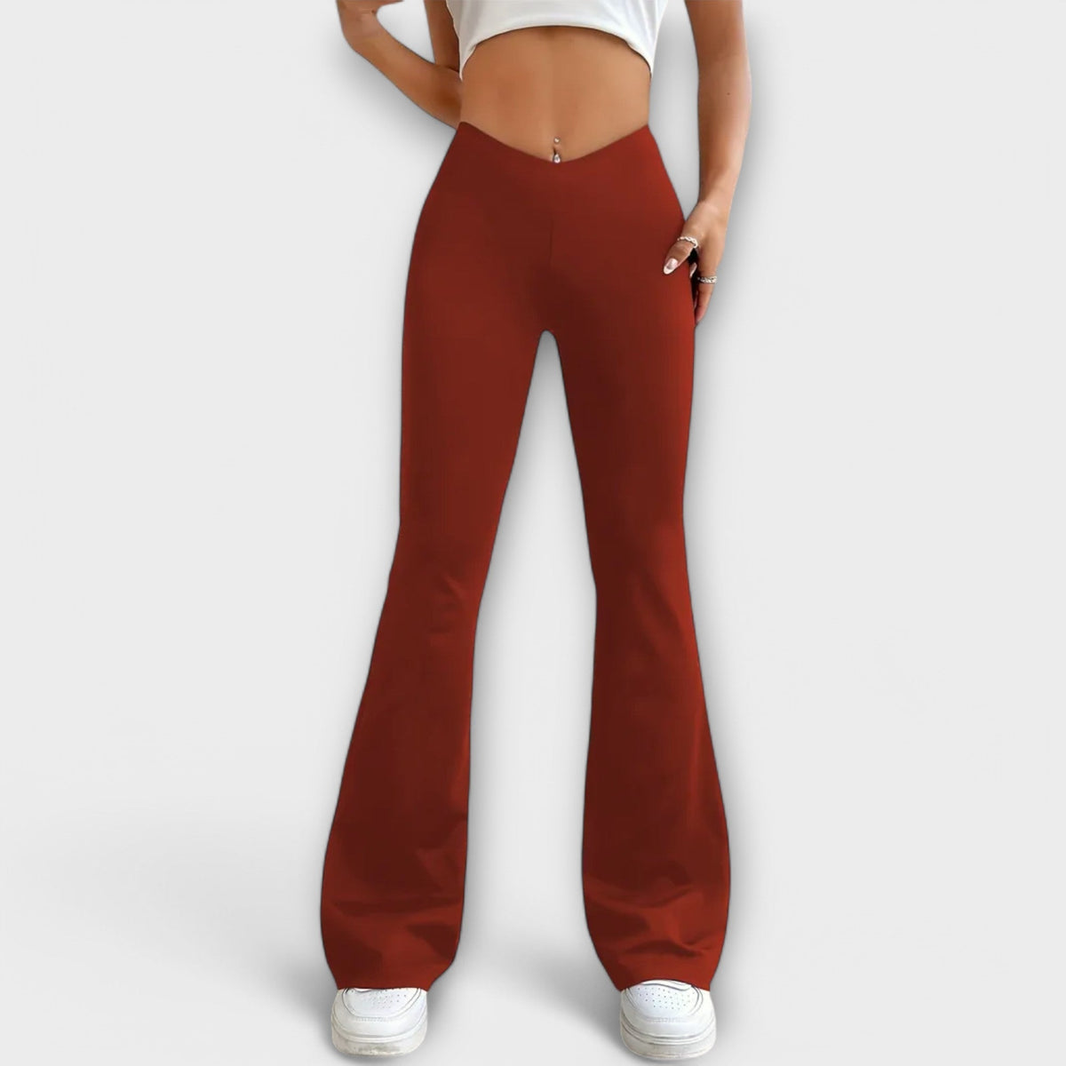 Serena - Wide-leg, loose-fitting trousers