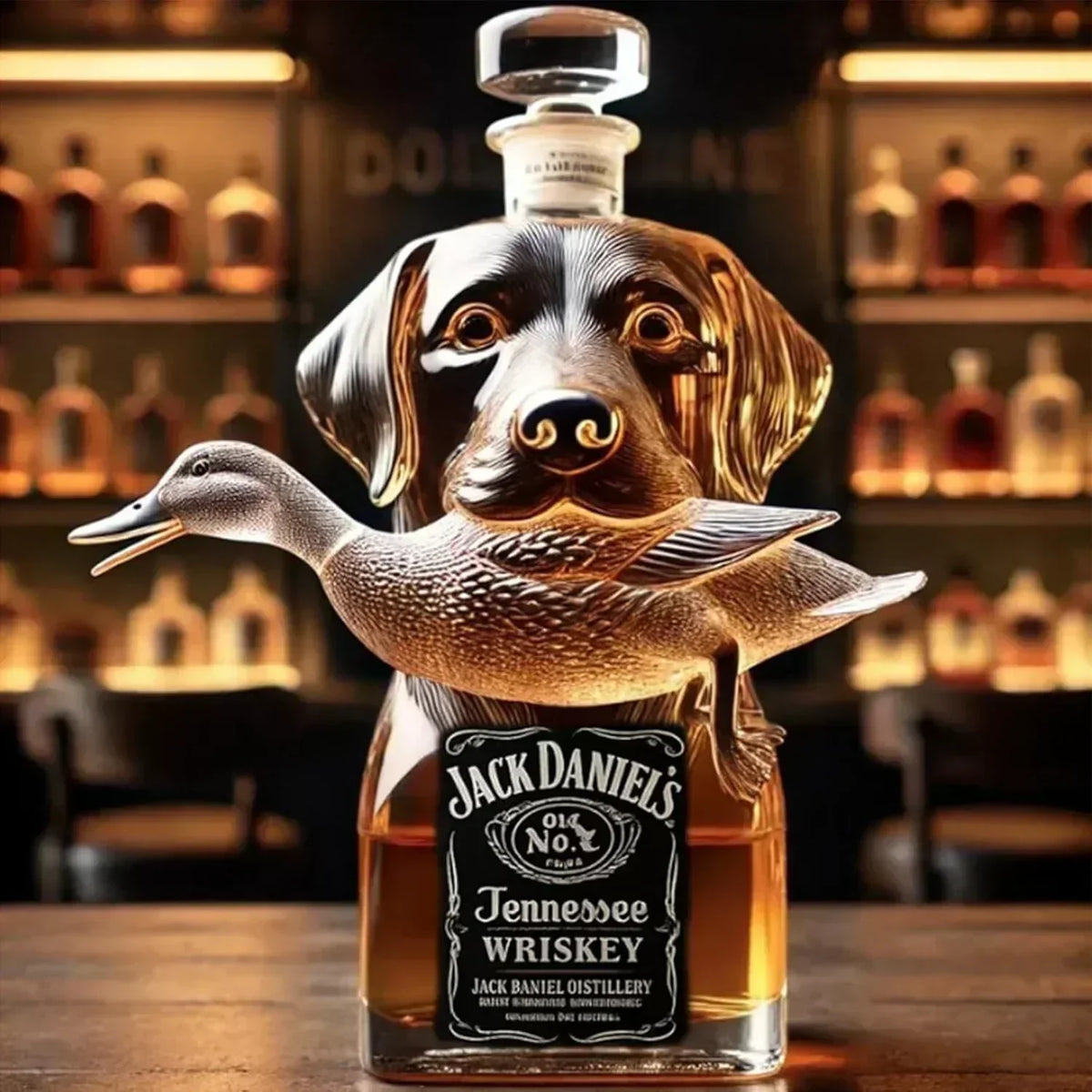 Whisky Üveg - Vad Kacsa Kiadás