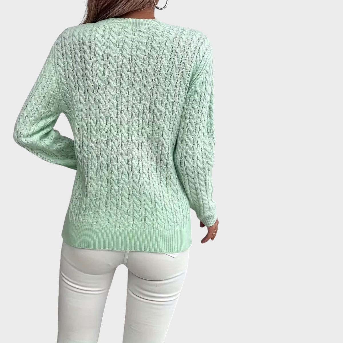 Vivianne – Soft Textured Knitted Sweater