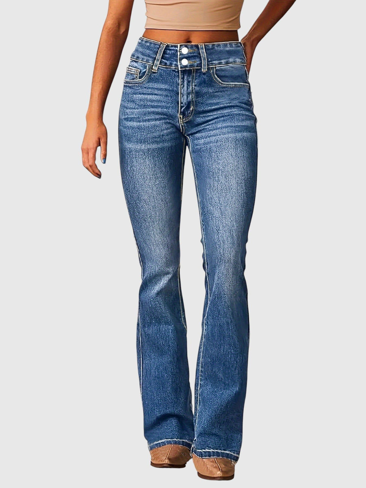 Marielen – High-waisted skinny jeans